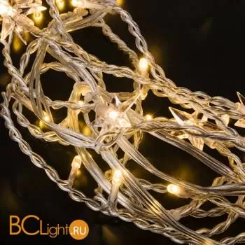 Гирлянда Eurosvet 100-002 теплый белый 1,8*0,5 м IP20 a049842 - Фото 1