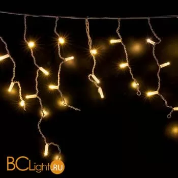 Гирлянда Eurosvet 100-101 теплый белый с эффектом мерцания 3*0,6м IP65 a056076 - Фото 0