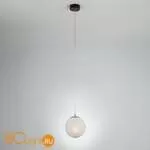 Подвесной светильник Eurosvet Globe 70069/1 хром/черный - Фото 0