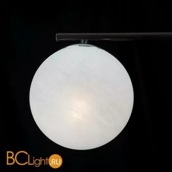 Подвесной светильник Eurosvet Globe 70069/3 хром/черный - Фото 0