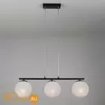 Подвесной светильник Eurosvet Globe 70069/3 хром/черный - Фото 1