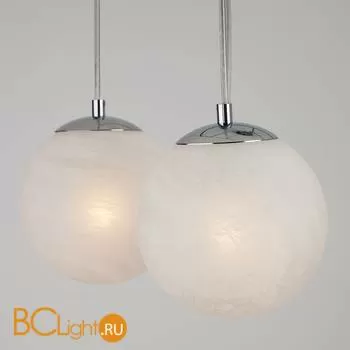 Подвесной светильник Eurosvet Globe 70069/6 хром/черный - Фото 1