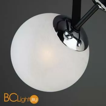 Потолочная люстра Eurosvet Globe 70082/4 хром/черный - Фото 3