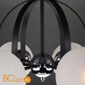 Потолочная люстра Eurosvet Globe 70082/6 хром/черный - Фото 6