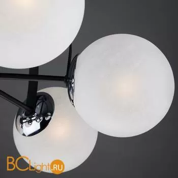 Потолочная люстра Eurosvet Globe 70082/6 хром/черный - Фото 1