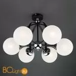 Потолочная люстра Eurosvet Globe 70082/6 хром/черный - Фото 0