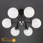 Потолочная люстра Eurosvet Globe 70082/6 хром/черный - Фото 4