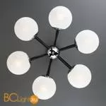 Потолочная люстра Eurosvet Globe 70082/6 хром/черный - Фото 5