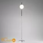 Торшер Eurosvet Globe 01038/1 хром/черный - Фото 1