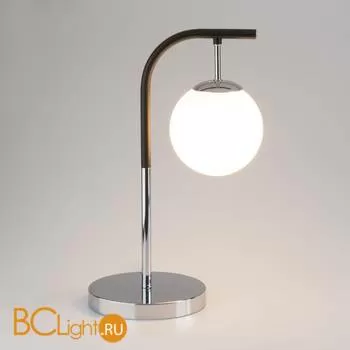 Настольная лампа Eurosvet Globe 01039/1 хром/черный - Фото 0