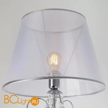 Торшер Eurosvet Gloria 01069/1 хром/прозрачный хрусталь Strotskis - Фото 1