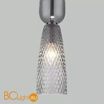 Подвесной светильник Eurosvet Glossy 50211/1 дымчатый - Фото 2