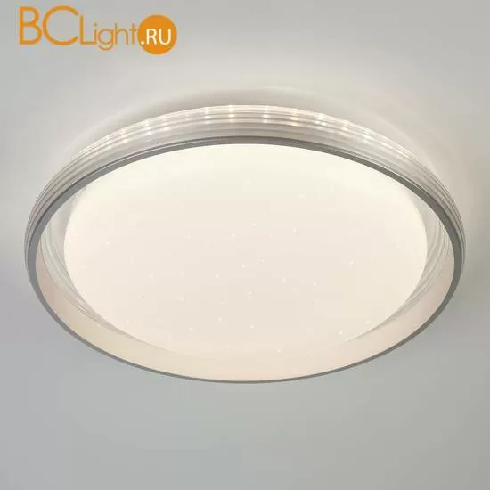 Потолочный светильник Eurosvet Glow 40016/1 LED серебряный 58W