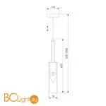 Подвесной светильник Eurosvet Graf 50226/1 дымчатый a057450 - Фото 2