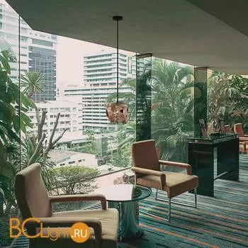 Подвесной светильник Eurosvet Grand 50168/1 золото - Фото 3