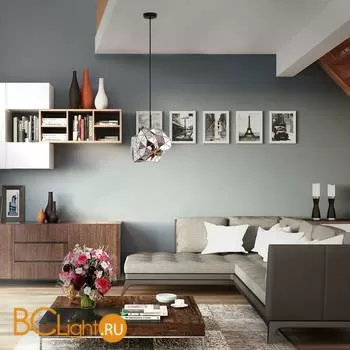 Подвесной светильник Eurosvet Grand 50169/1 хром - Фото 3