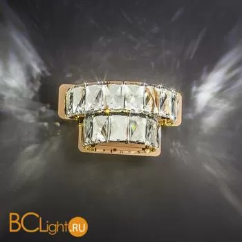 Настенный светильник Eurosvet Grasia 90059/2 золото 10W - Фото 0