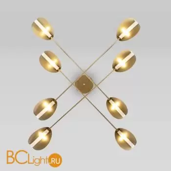 Потолочный светильник Eurosvet Grazia new 70148/8 золото a062039 - Фото 3