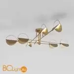 Потолочный светильник Eurosvet Grazia new 70148/8 золото a062039 - Фото 0