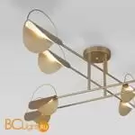 Потолочный светильник Eurosvet Grazia new 70148/8 золото a062039 - Фото 1