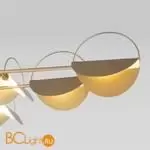 Потолочный светильник Eurosvet Grazia new 70148/8 золото a062039 - Фото 2