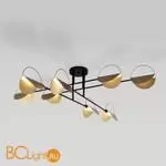 Подвесной светильник Eurosvet Grazia new 70148/8 черный/золото a062043