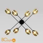 Подвесной светильник Eurosvet Grazia new 70148/8 черный/золото a062043 - Фото 1