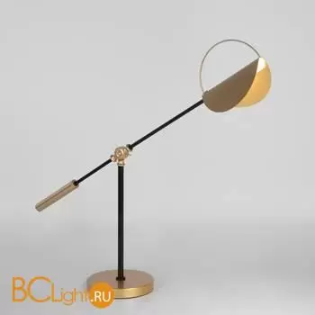 Настольный светильник Eurosvet Grazia new 01141/1 черный/золото a062044