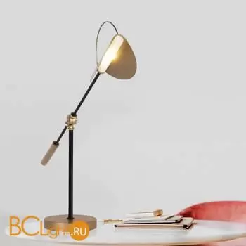 Настольный светильник Eurosvet Grazia new 01141/1 черный/золото a062044 - Фото 3