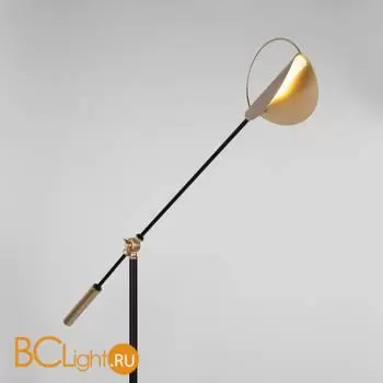Напольный светильник Eurosvet Grazia new 01143/1 черный/золото a062045 - Фото 1