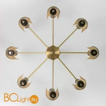 Люстра Eurosvet Grino 70139/8 латунь a057941 - Фото 0
