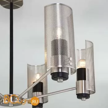 Люстра Eurosvet Grino 70139/6 никель a057945 - Фото 0