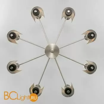 Люстра Eurosvet Grino 70139/8 никель a057948 - Фото 2