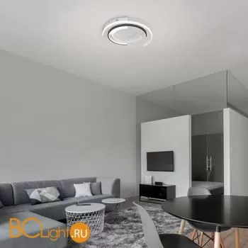 Потолочный светильник Eurosvet Gross 90248/3 белый/ черный a056154 - Фото 4