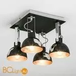 Потолочный светильник Eurosvet Grunge 20069/4 черный - Фото 2