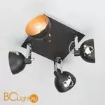 Потолочный светильник Eurosvet Grunge 20069/4 черный - Фото 1