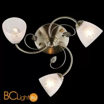 Потолочная люстра Eurosvet Harmony 30085/3 античная бронза