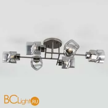 Люстра Eurosvet Hilari 30165/6 черный жемчуг - Фото 2