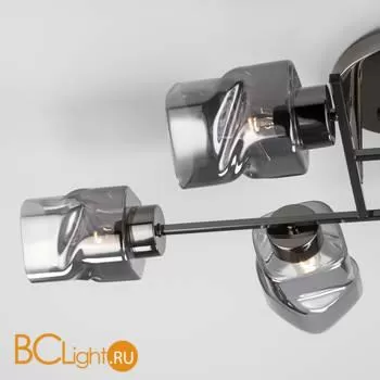 Люстра Eurosvet Hilari 30165/6 черный жемчуг - Фото 1