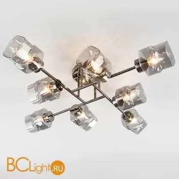 Люстра Eurosvet Hilari 30165/8 черный жемчуг - Фото 2