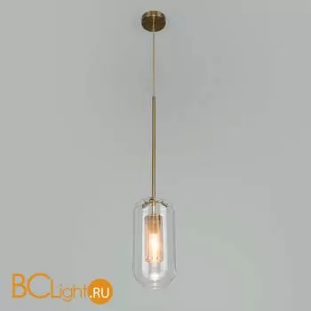 Подвесной светильник Eurosvet Hugo 50201/1 бронза - Фото 2