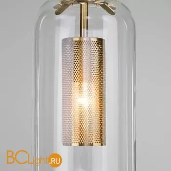 Подвесной светильник Eurosvet Hugo 50201/1 бронза - Фото 0