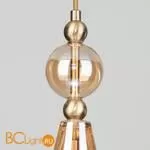 Подвесной светильник Eurosvet Ilario 50202/1 янтарный - Фото 0