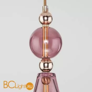Подвесной светильник Eurosvet Ilario 50202/1 пурпурный - Фото 0
