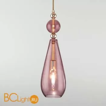 Подвесной светильник Eurosvet Ilario 50202/1 пурпурный
