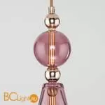 Подвесной светильник Eurosvet Ilario 50202/1 пурпурный - Фото 0