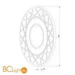 Настенный светильник Eurosvet Ilios 40148/1 LED белый a046171 - Фото 2