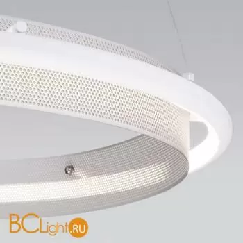 Подвесной светильник Eurosvet Imperio 90241/1 белый / серебро - Фото 2