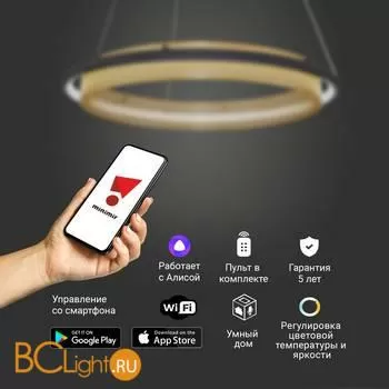 Подвесной светильник Eurosvet Imperio 90241/1 черный / золото a054085 - Фото 2