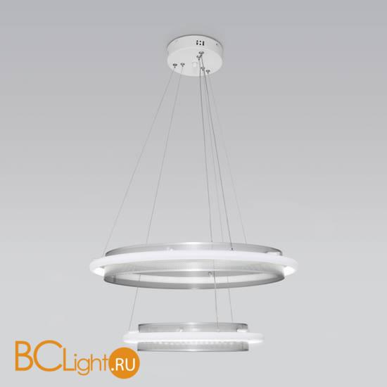 Подвесной светильник Eurosvet Imperio 90241/2 белый / серебро